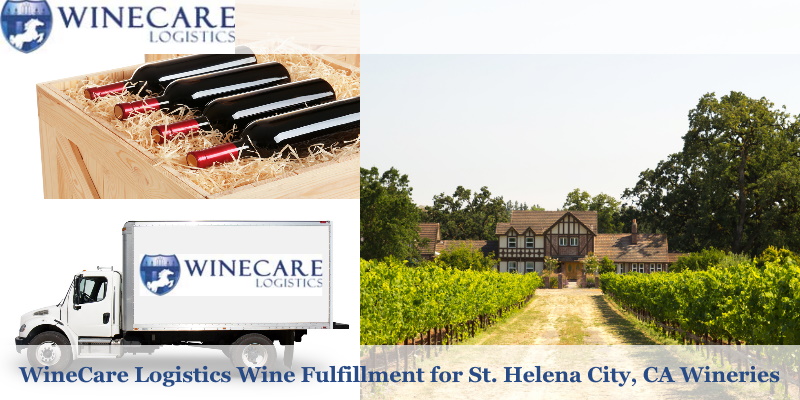 Wine Fulfillment for St. Helena City, CA